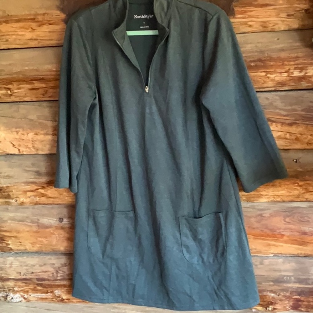 NorthStyle forest green dress